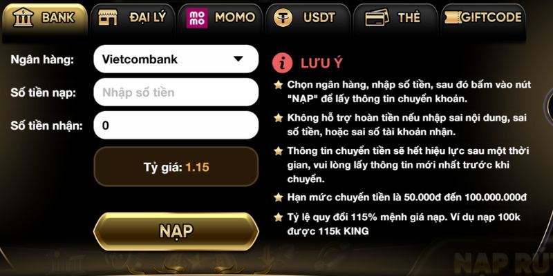 Gửi tiền qua ngân hàng với tỷ giá cực hấp dẫn