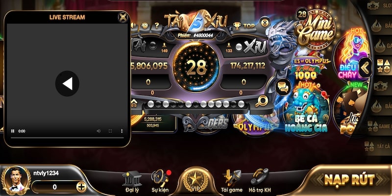 Tham gia lắc xí ngầu tại sòng bài casino của Kufun