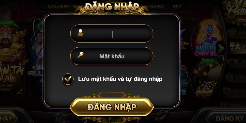 Thông tin đăng nhập Kufun bạn cần cung cấp