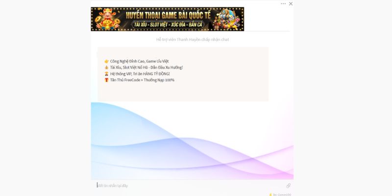 Trò chuyện với nhân viên CSKH qua công cụ live chat